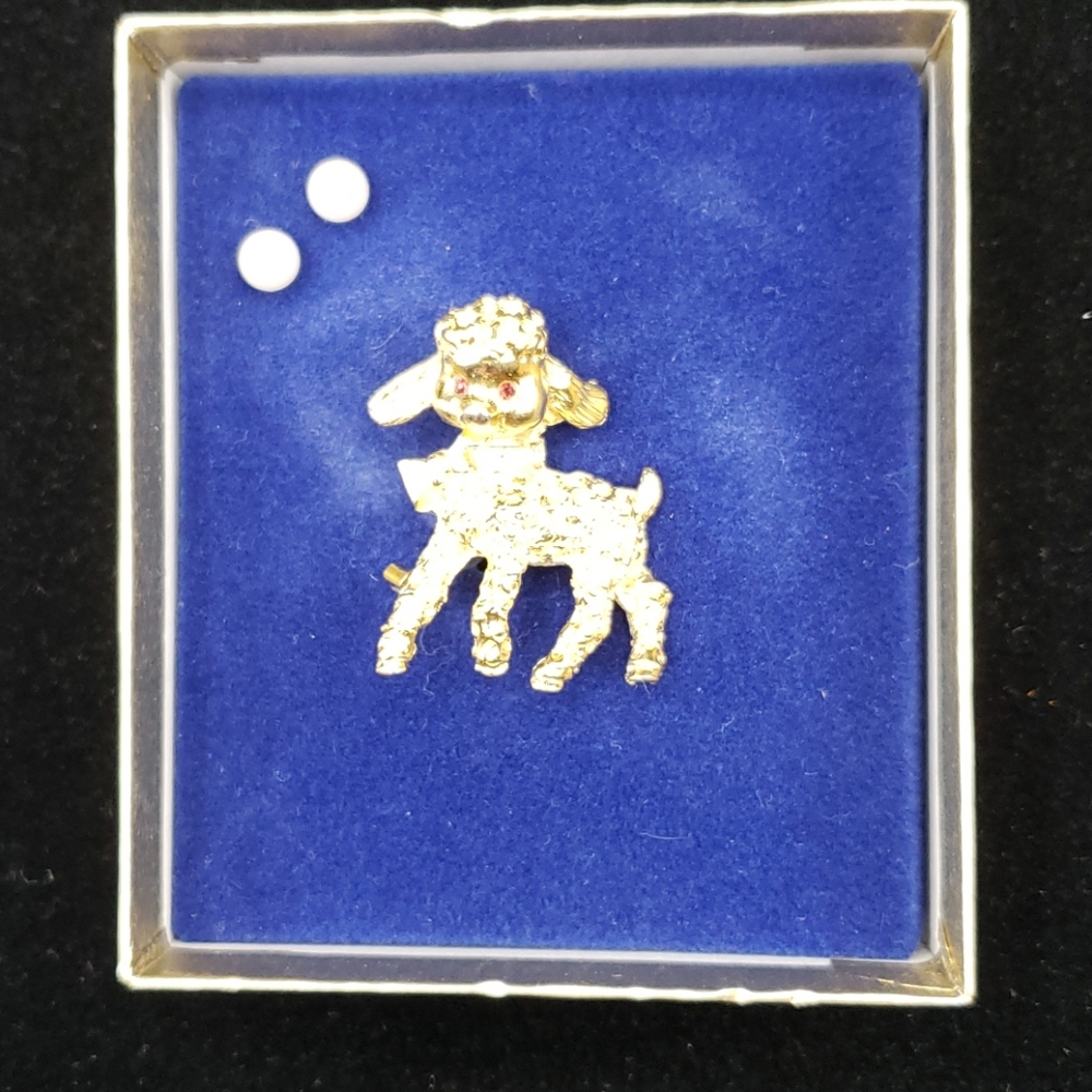 Gerrys lamb brooch